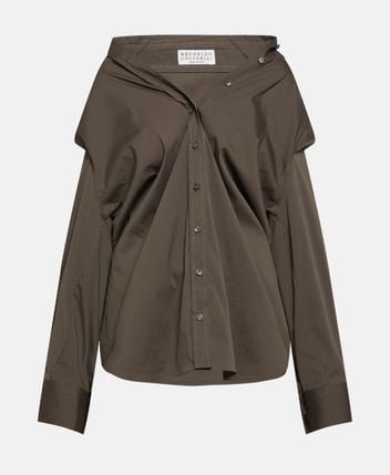 Long-sleeved blouse