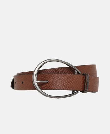 Leather belt