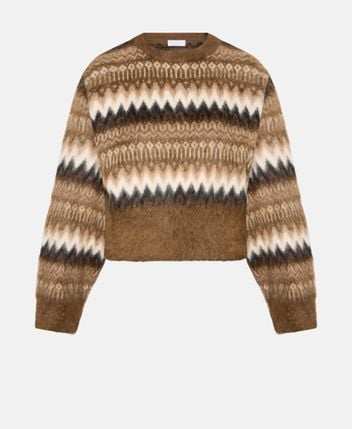 Wool-blend pullover