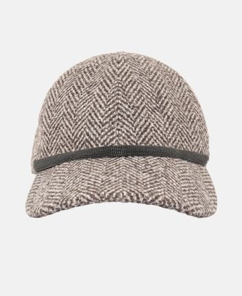 Wool-blend cap