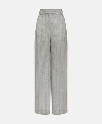 Wool-blend trousers