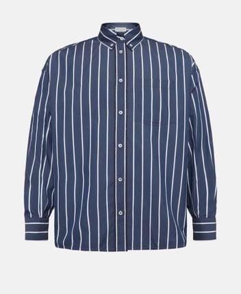 Silk-blend blouse