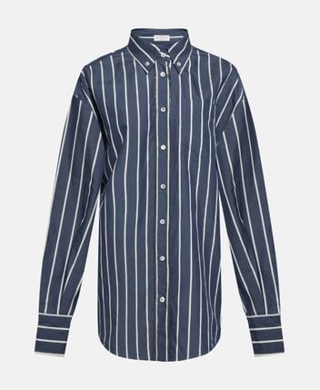 Silk-blend blouse