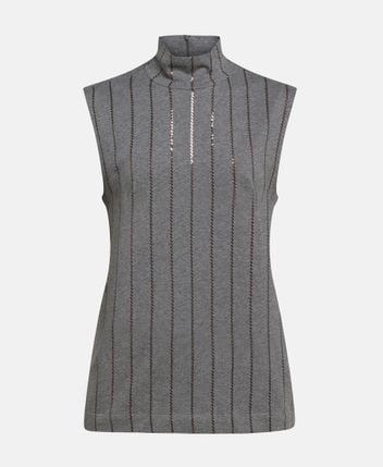 Sleeveless blouse