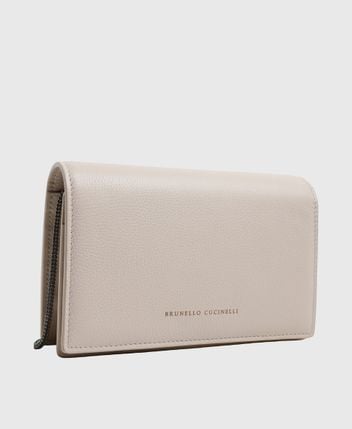 Leather cross body bag