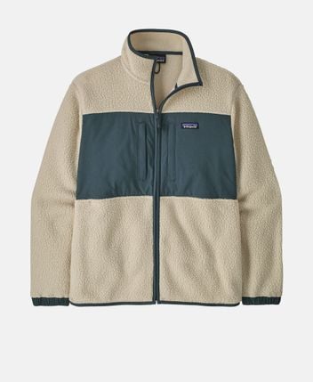 Fleece jacket Retro pile patch