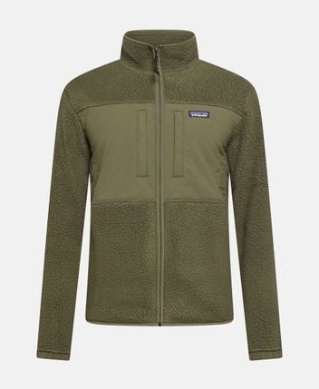 Fleece jacket Retro pile patch
