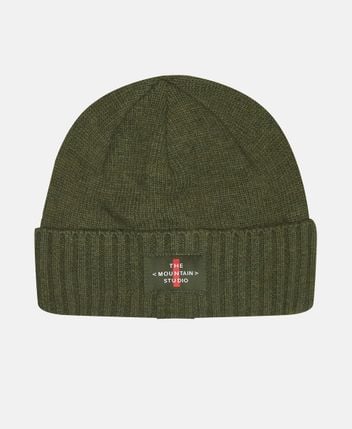 Wool-blend beanie