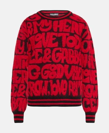 Wool-blend pullover