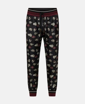 Silk trousers