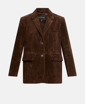Leather blazer Silvy