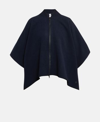 Wool-blend cape Nellie