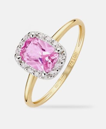 Diamond ring, 9K