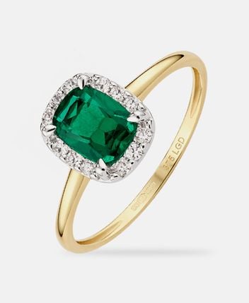 Diamond ring, 9K