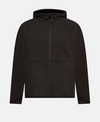 Hooded sweat jacket