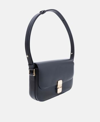 Leather shoulder bag Grace