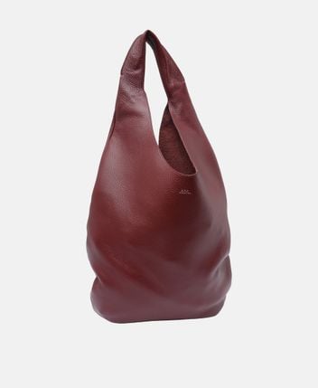 Leather shopper Le Neige