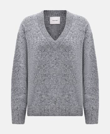 Wool-blend pullover