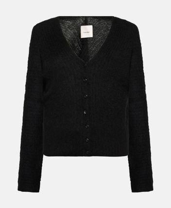 Wool-blend cardigan