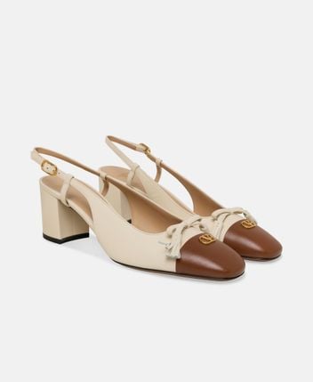 Slingback pumps