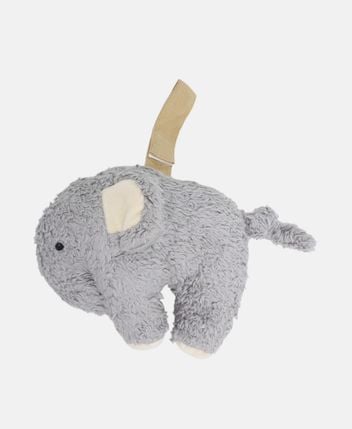 Soft toy with music box to hang up