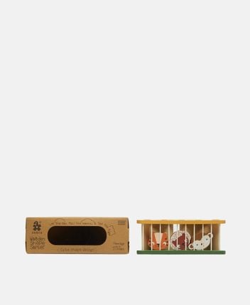 Wooden toys Lee the lion, Maci the monkey & Tupi the tiger