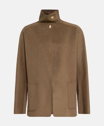 Wool-blend coat