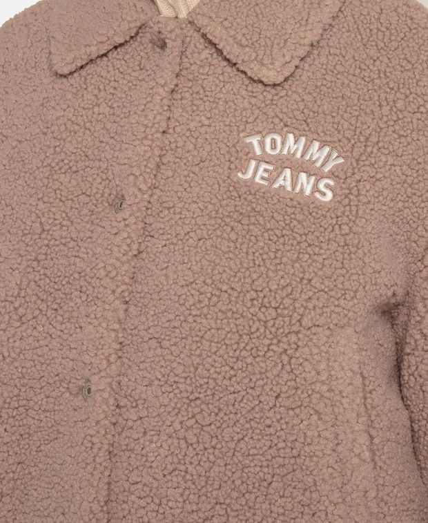 Tommy Jeans 테디 퍼 자켓