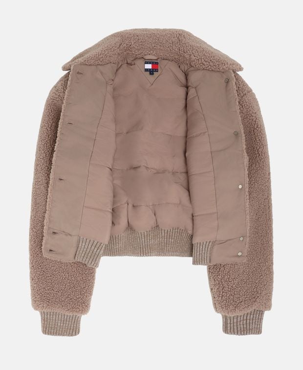 Tommy Jeans 테디 퍼 자켓