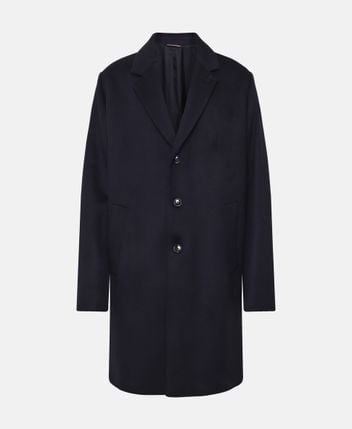 Wool-blend coat