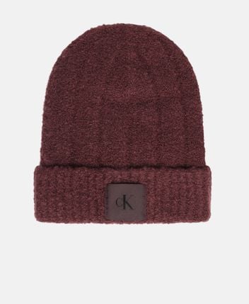 Wool-blend beanie