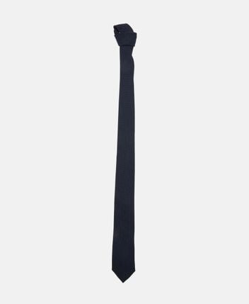 Wool-silk blend tie