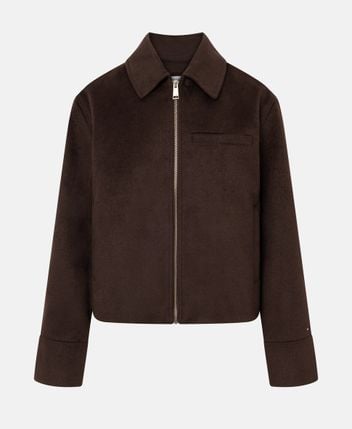 Wool-blend jacket