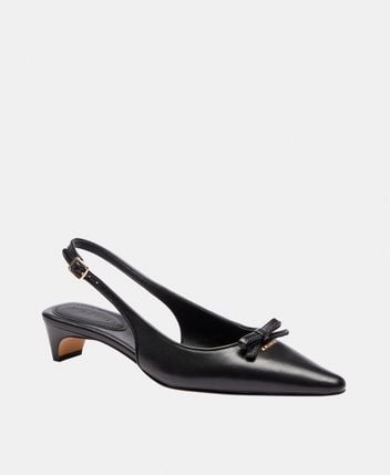Slingback pumps