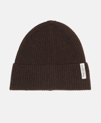 Wool-blend beanie