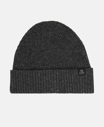 Wool-blend beanie
