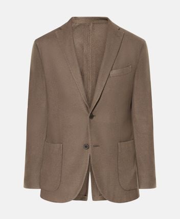 Cashmere-blend suit jacket
