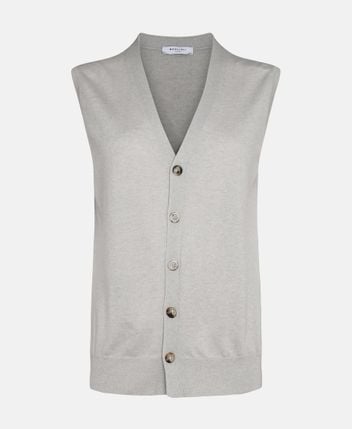 Cashmere-blend vest