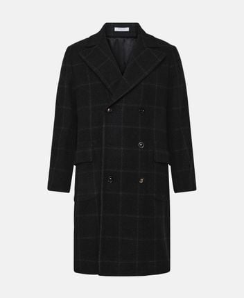 Wool-blend coat