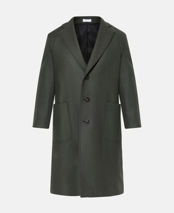 Wool-blend coat