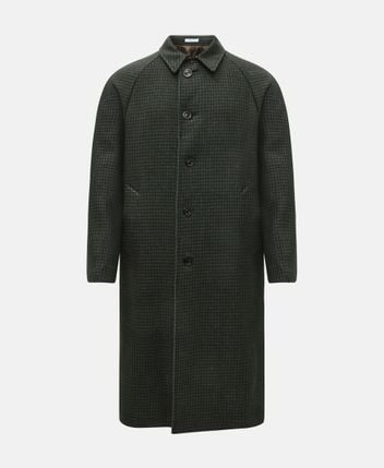 Wool-blend coat