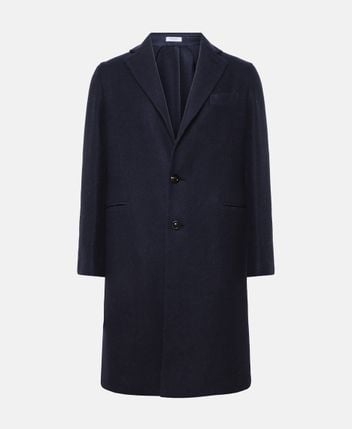 Wool-blend coat