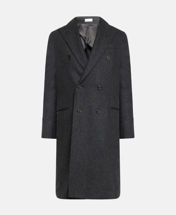 Wool-blend coat