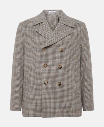 Wool-blend coat