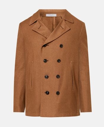 Wool-blend coat