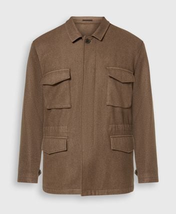Wool-blend jacket