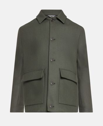 Wool-blend jacket
