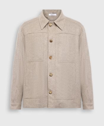 Wool-blend jacket