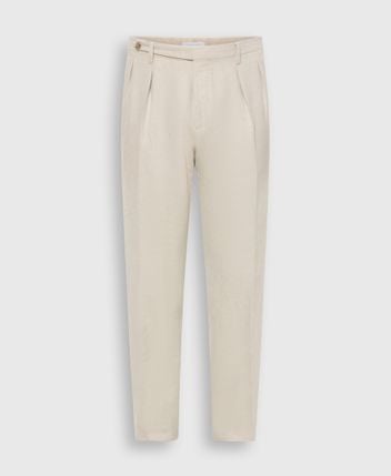 Wool-blend trousers