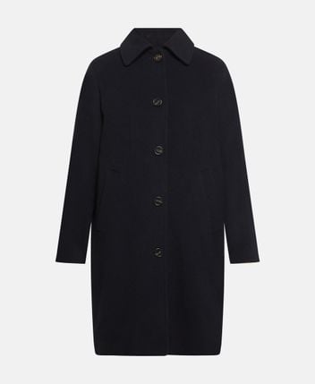 Wool-blend coat